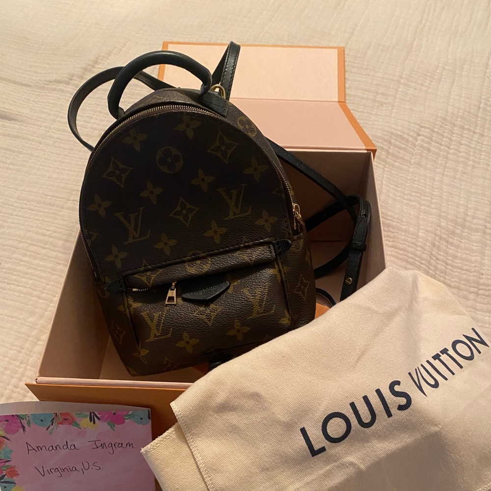 Louis Vuitton Palm Springs Mini backpack